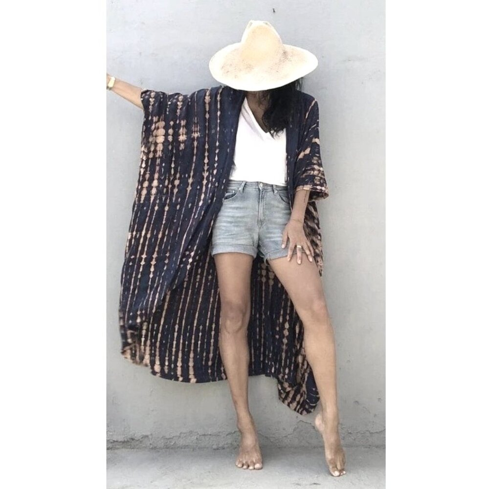 Tie Dye Beach Kimono